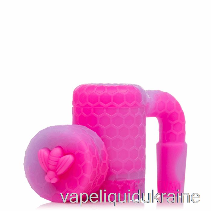 Vape Ukraine Stratus Bee Silicone Wax Reclaimer Bubblegum (Magenta / Purple)
